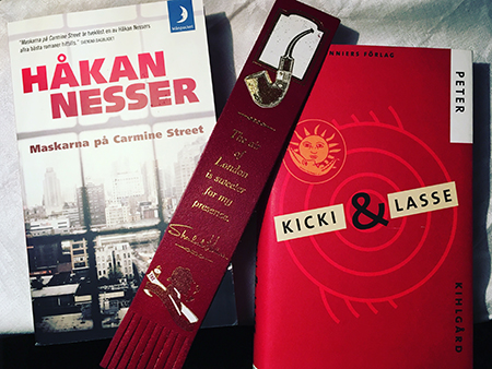 Böckerna Maskarna på Carmine street och Kicki & Lasse