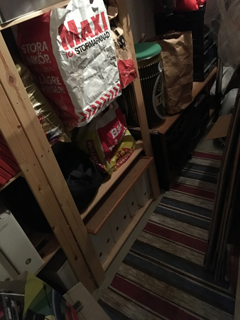 Förrådet lördag förmiddag