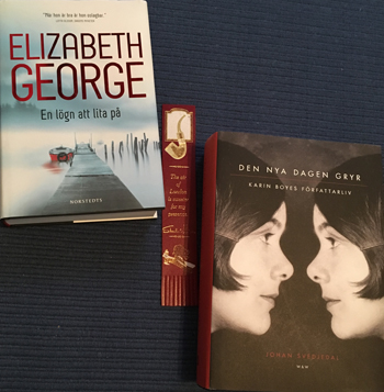 Böckerna En lögn att lita på och Den nya dagen gryr
