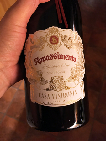 Casa Vinironia Appassimento Edizione Oro 2016