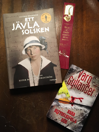 Böckerna Ett jävla solsken och Bara betydelsefulla dör