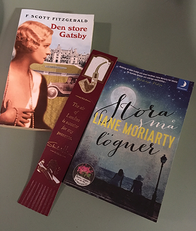 Böckerna Den store Gatsby och Stora små lögner