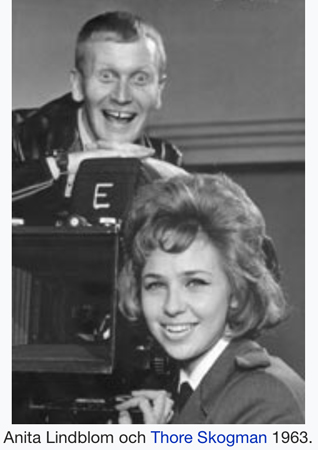 Thore Skogman och Anita Lindblom