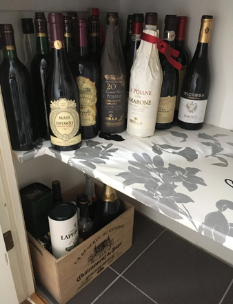 Vin och sprit i skafferiet