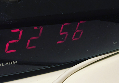 Klockan 22 o 56 Klockan 22 o 56