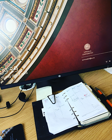 Datorskärm Uppsala universitet