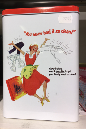 You have never had it so clean burk