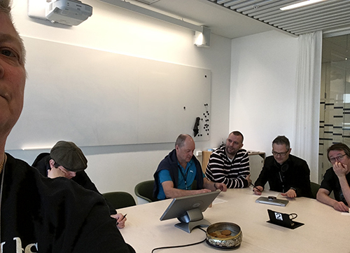 Team Infrastruktur kommunikationstränar