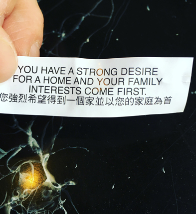 Lyckokaka You have a strong desire for a home