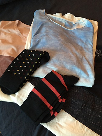 Nya tischor och strumpor