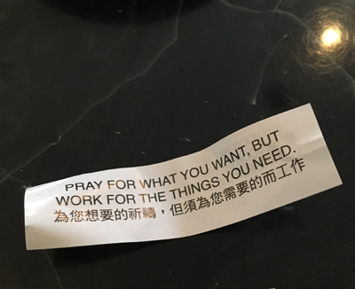 Lyckokaka Pray for what you want