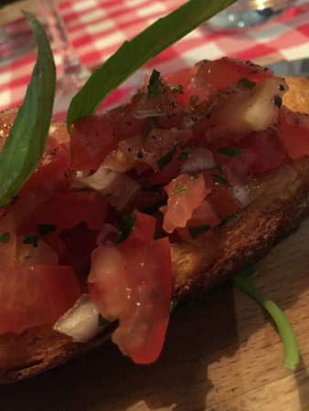Bruschetta al Pomodoro hos Alessandro