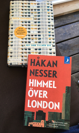 Böckerna Det som tillhör dig och Himmel över London