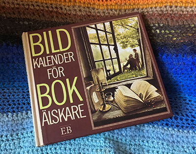 Bildkalender för bokälskare