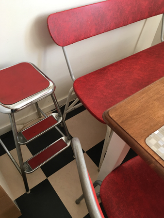 Retrohörna i köket