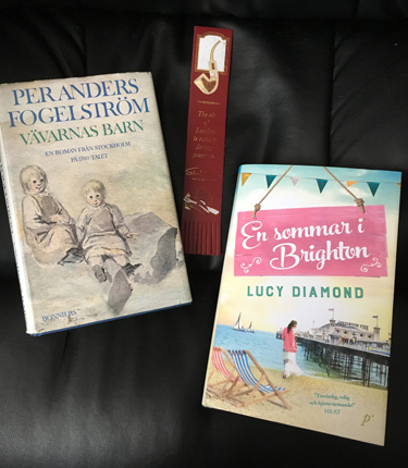 Böckerna Vävarnas barn och En sommar i Brighton