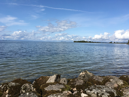 Vid vattnet i Vadstena