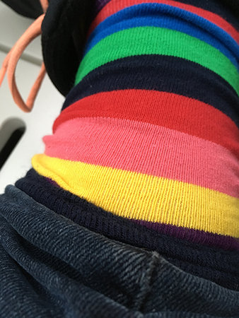 Happy socks regnbågsmönster