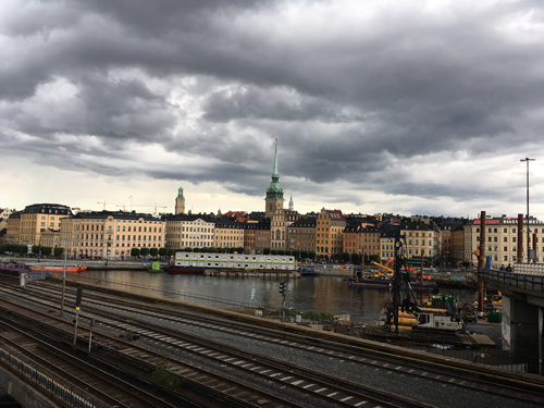 Oväder över Gamla stan