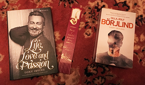 Böckerna Life Love and Passion och Svart gryning