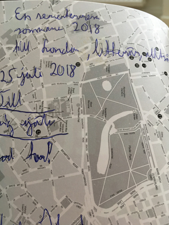 En litterär semesterresa till London till mig själv