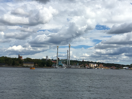 Gröna Lund sett från Stadsgårdskajen