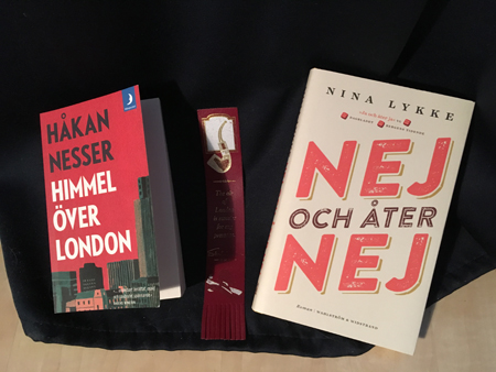 Böckerna Himmel över London och Nej och åter nej