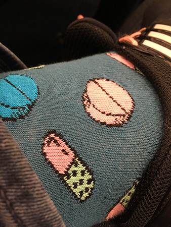 Piller på strumporna