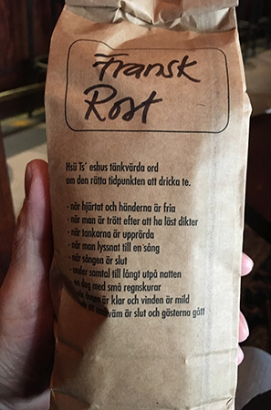 Franskrostat kaffe från Tehörnan