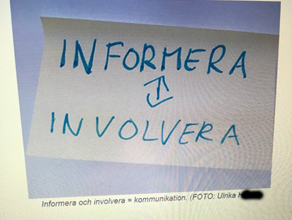 Informera och involvera