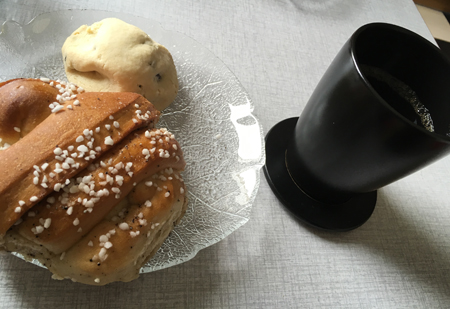 Gofika bulle och russintopp