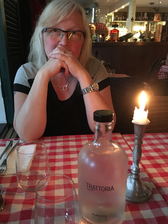 Anna på Trattoria Alessandro
