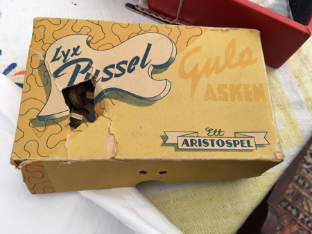 Lyxpussel ask Gamla Uppsala