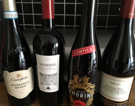 Fyra italienska viner