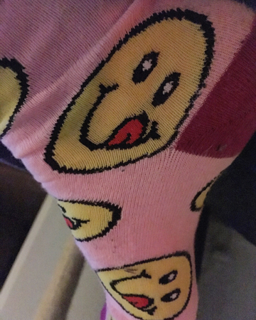 Strumpor med smiley