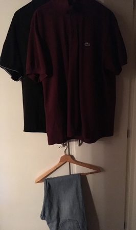 Jeans och pikétröjor