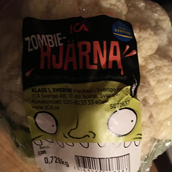 Zombiehjärna blomkål