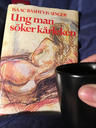 Boken Ung man söker kärleken och kaffe på sängen