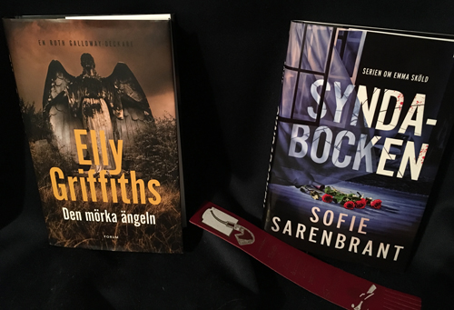 Böckerna Den mörka ängeln och Syndabocken