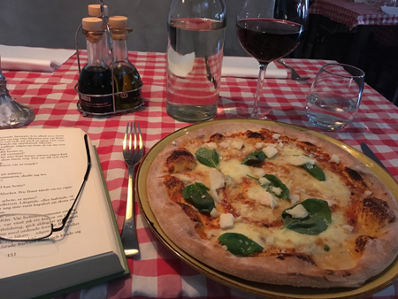 Bok pizza quatro formaggi vin Alessandro