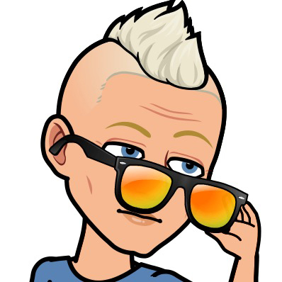 BitmojiTofflan med brillor