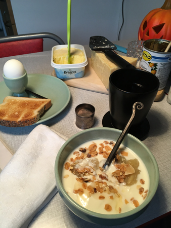 Frukost vid lunchtid