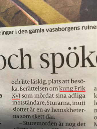 Kung Erik den sextonde