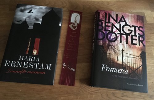 Böckerna Innanför murarna och Francesca