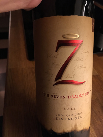 7 Deadly Zins 2014