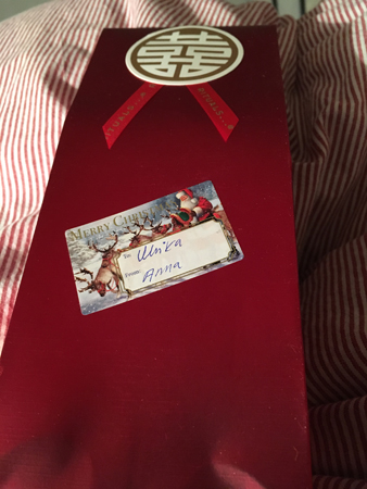 Julklapp från Anna