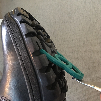 Nyckel petar ut dobbar