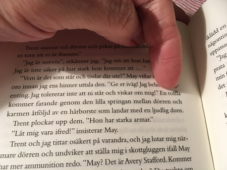 En toffla kommer farande