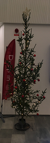 Julgran på jobbet 2018
