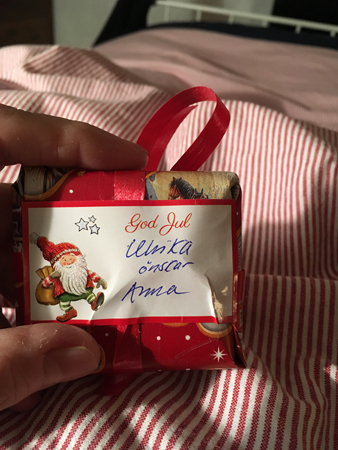 Julklapp från Anna